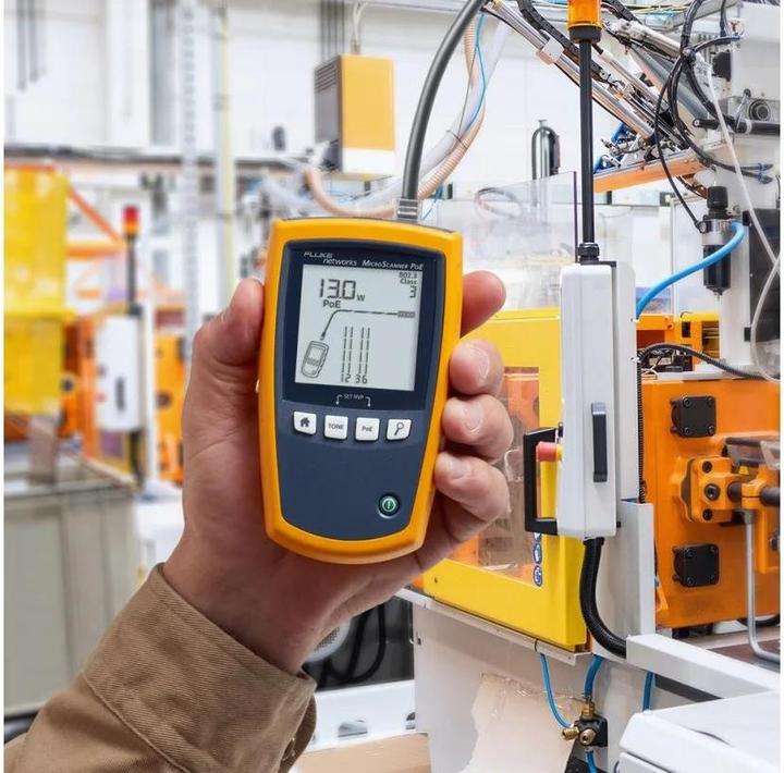 Produktbild Fluke Der PoETester MicroScanner der für den Verkabelungstechniker entwickelt wurde
