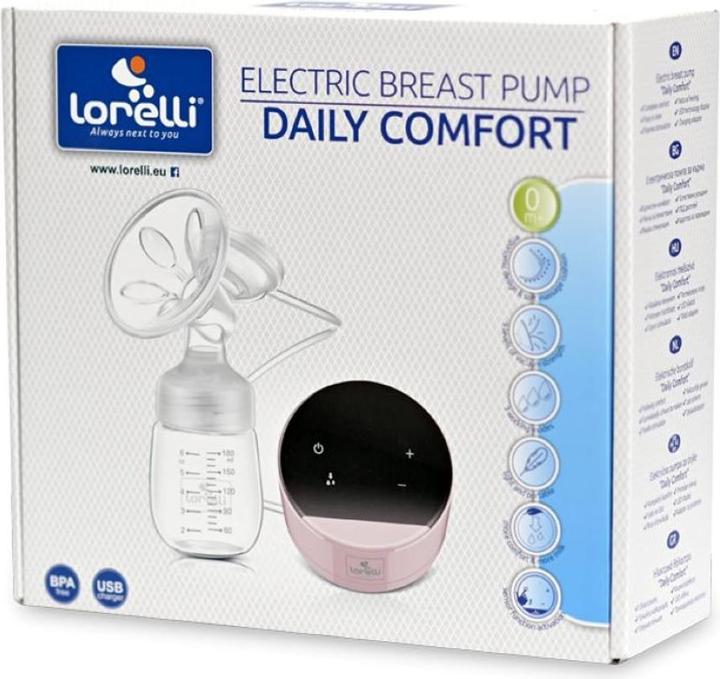 Actual product image Lorelli electric breast pump Daily