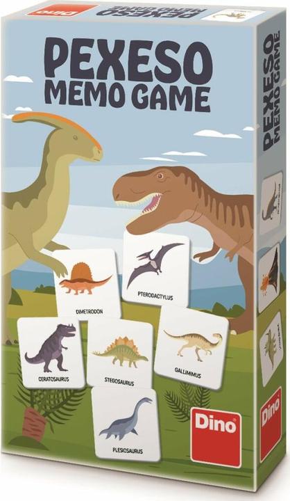 Actual product image Dino Pexeso dinosaur
