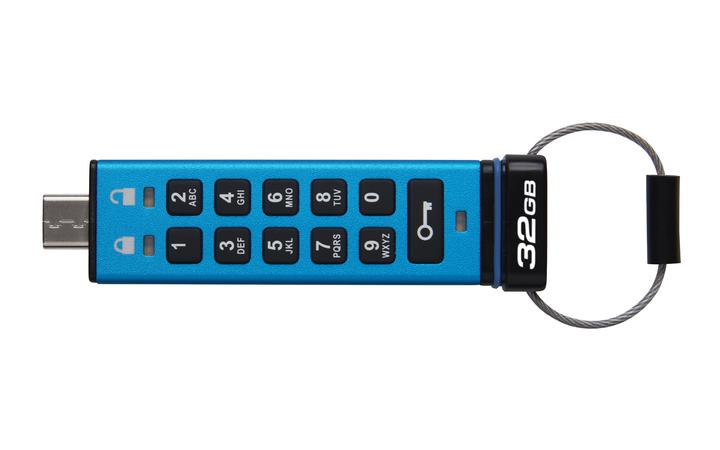 Actual product image Kingston IronKey Keypad 200C (32 GB, USB-C)