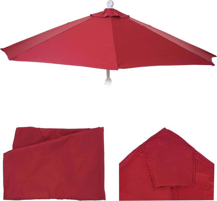 Actual product image Jamb Bezug für Sonnenschirm halbrund Parla 270cm (2.85 m)