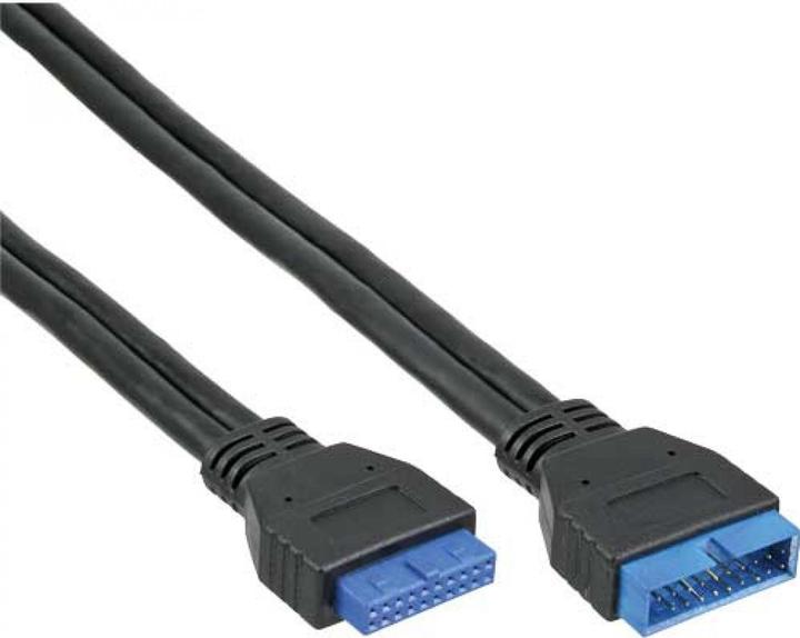 Produktbild InLine USB 3.0 Verlängerung (0.35 m, USB 3.0)