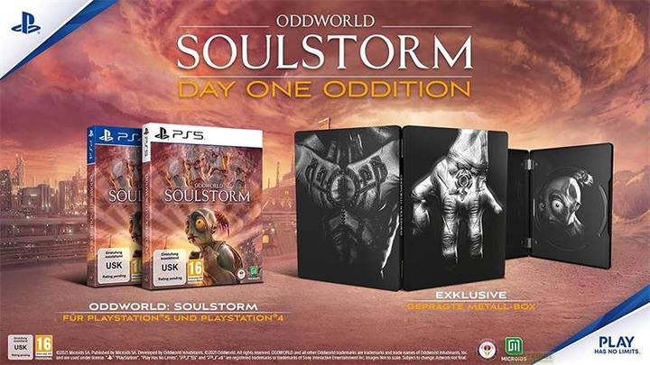 Immagine prodotto Microids Oddworld: Soulstorm Day One Oddition (PS4, DE)