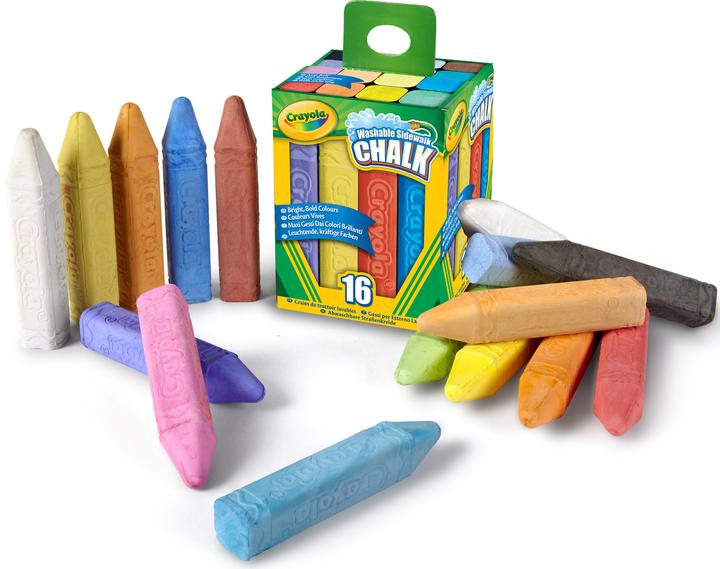 Produktbild Crayola Kreide (Multi, Multicolor, 16 x)