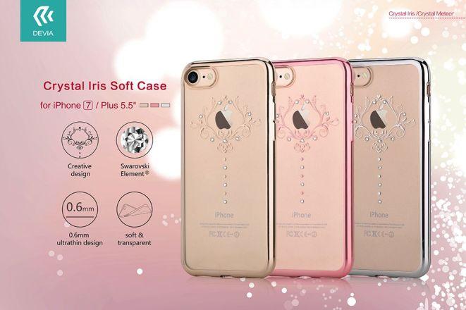 Actual product image Devia Galaxy S8 Plus Crystal Iris soft case (Samsung Galaxy S8+)