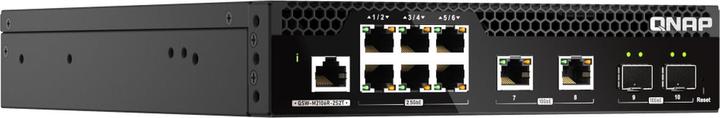 Actual product image QNAP QSW-M2106R-2S2T (10 Ports)