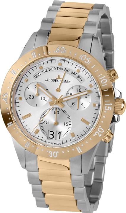 Produktbild Jacques Lemans Jubiläumsuhr (Analoguhr, Chronograph, 44 mm)