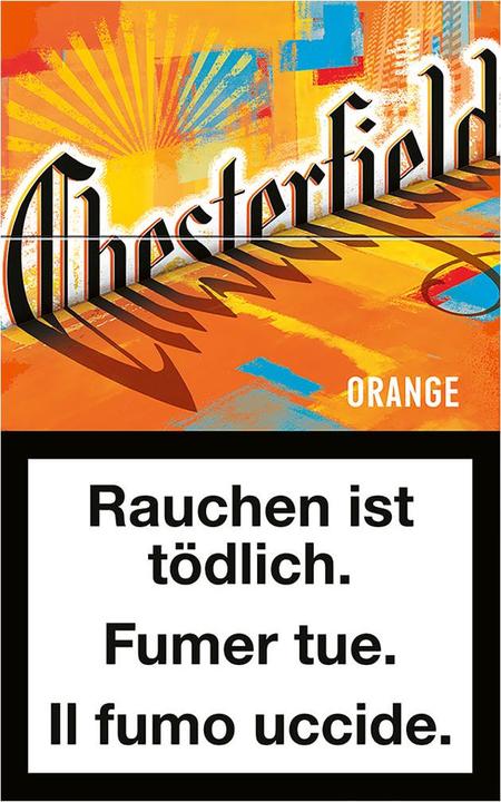 Chesterfield Boîte orange