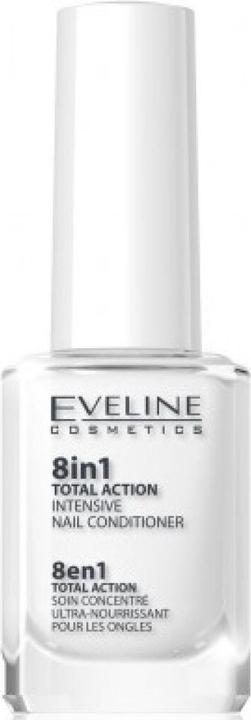 Actual product image Eveline Nail Therapy 8in1 Total Action Intensive Nail Conditioner (12 ml)
