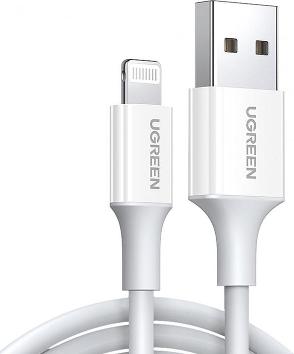 Produktbild Ugreen Lightning zu USB-A 2.0 Kabel (1 m, USB 2.0)