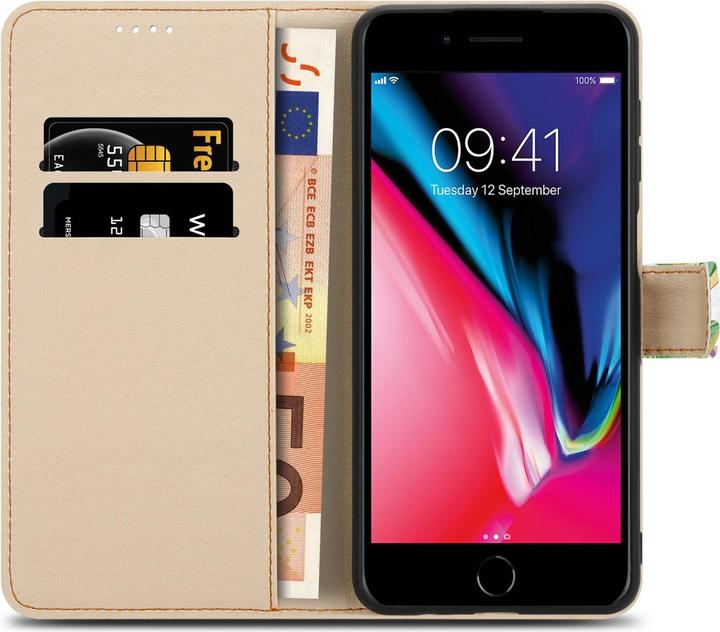 Actual product image Cadorabo Book cover with print (Apple iPhone 7 Plus, Apple iPhone 7s Plus)