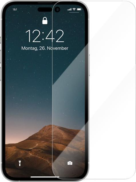 Actual product image Woodcessories Premium Glass 2.5D (1 Piece, Apple iPhone 14 Pro Max)