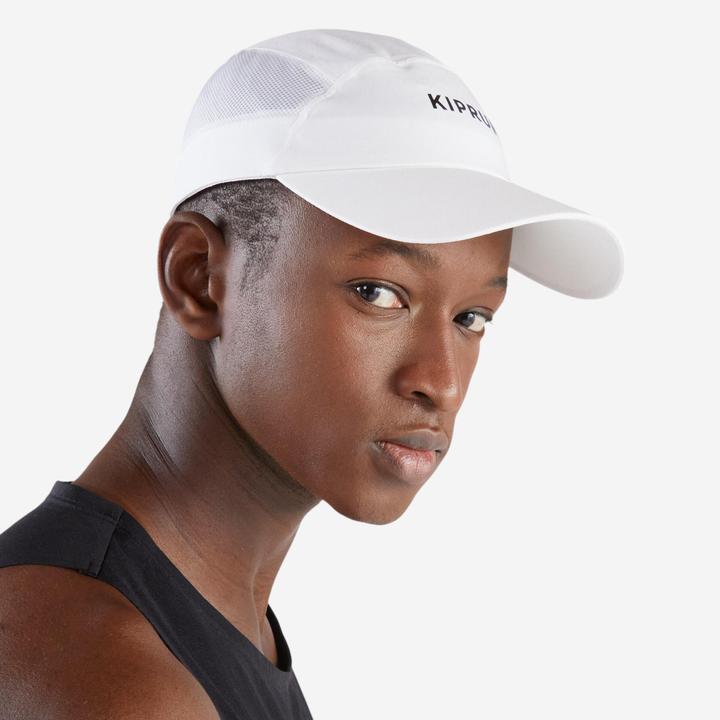 Kiprun Lauf-Cap Schirmmütze - V2 weiss