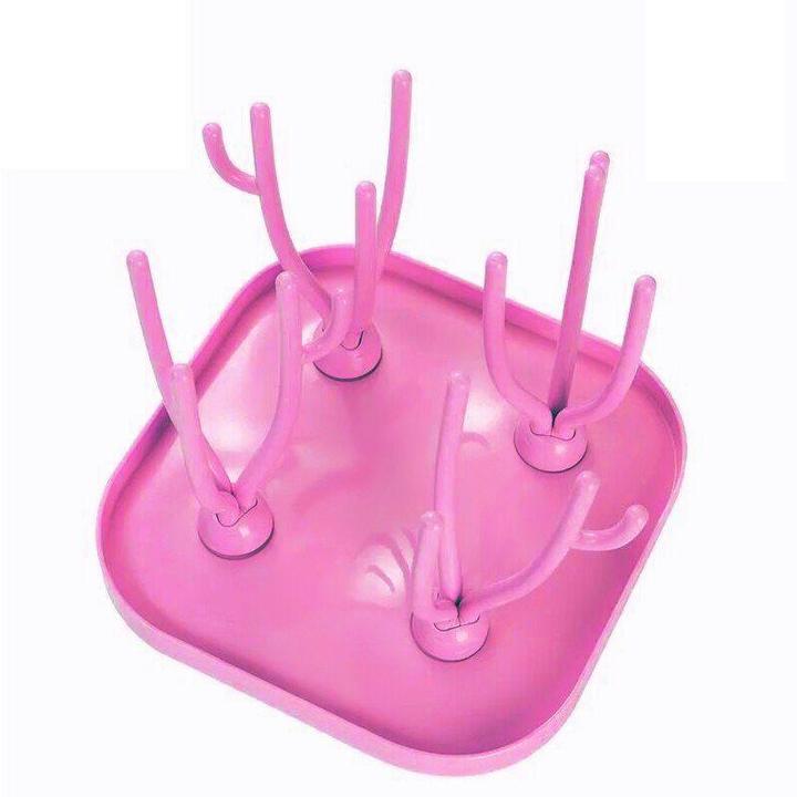 Image du produit JTI Étendoir à linge pour biberons - rose