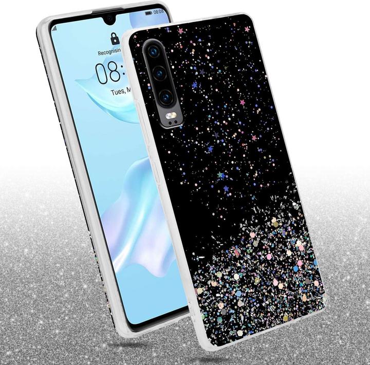 Immagine prodotto Cadorabo Cover in TPU con glitter per Huawei P30 (Huawei P30)