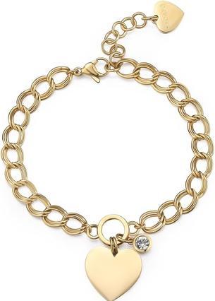 Produktbild Sagapo S'AgapÃµ - Unmissable gold-plated heart bracelet My love SYL22