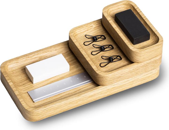 Produktbild Oakywood Mini Catchall Tray | Kompakter Schreibtisch-Organizer aus Holz für Zubehör