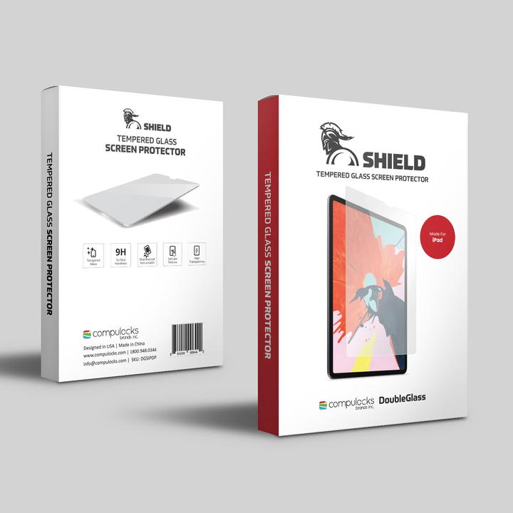 Compulocks DblGlass Screen iPad Pro 12.9 (1 Stück, iPad Pro 12.9)