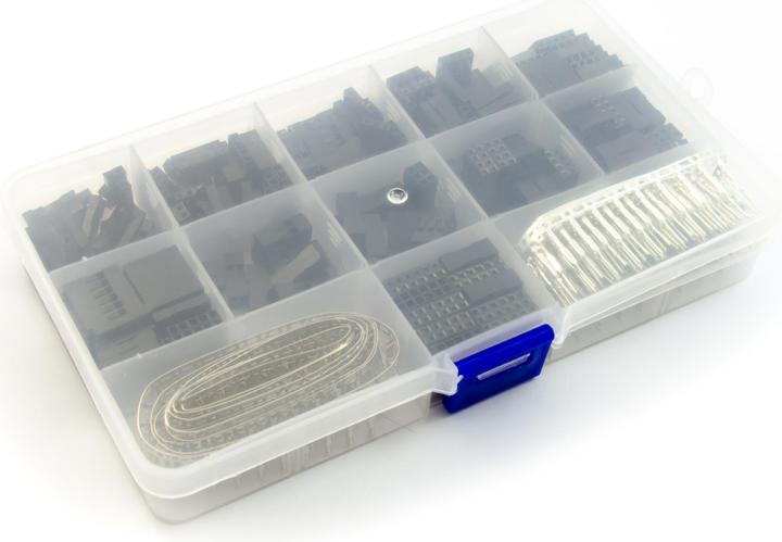 Produktbild Purecrea Dupont Crimp Stecker und Buchsen Set 620 Stück