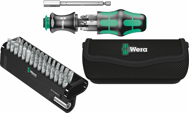 Produktbild Wera Werkzeug-Set, Kraftform Kompakt 28 + Bit-Check 30 Metal 1, 36-teilig (36 Teile)