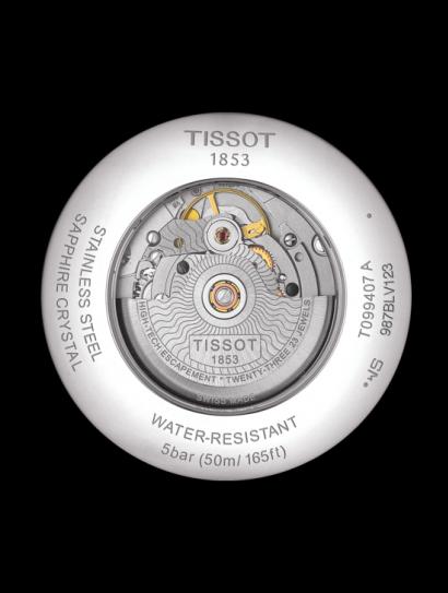 Actual product image Tissot Chemin Des Tourelles (Analogue wristwatch, Swiss made, 42 mm)