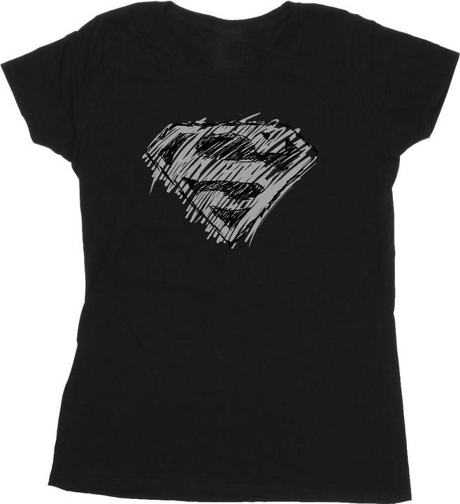 Superman Logo Sketch TShirt (L)