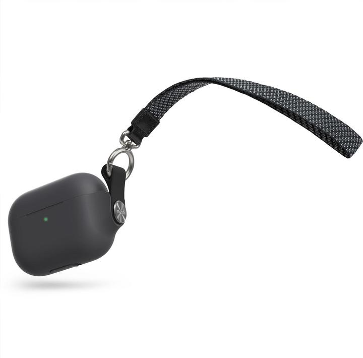 Produktbild Moshi Pebbo for AirPods Pro, AirPods Case Protection - Shadow Black (Kopfhörer Tasche)