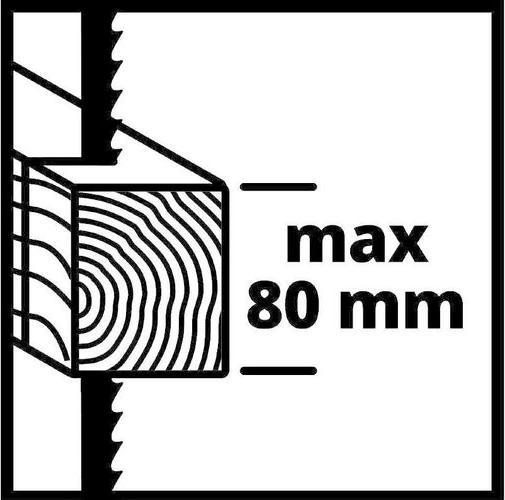 Actual product image Einhell Tc-Js 80/1