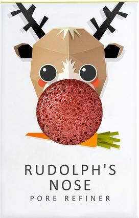 Actual product image Konjac Sponge Rudolph Mini Konjac Pore Refiner