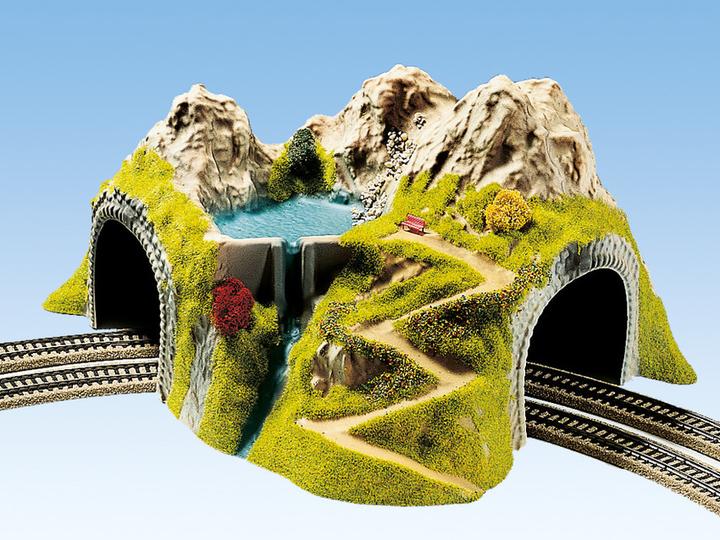 Image du produit Noch H0 Tunnel 2 voies prêt-modèle