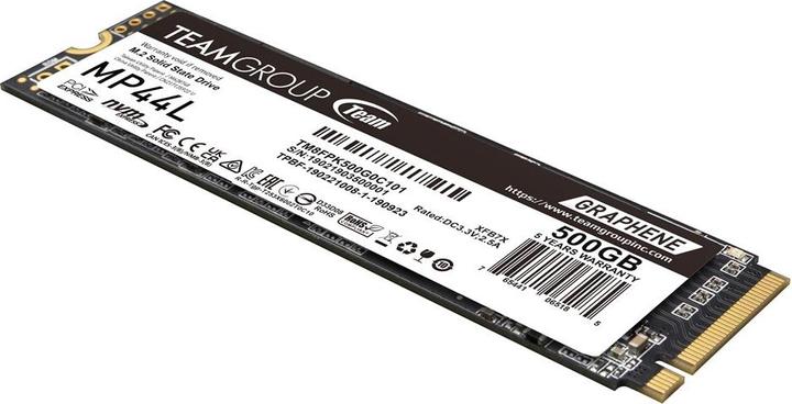 Image du produit Teamgroup MP44L (500 Go, M.2 2280)