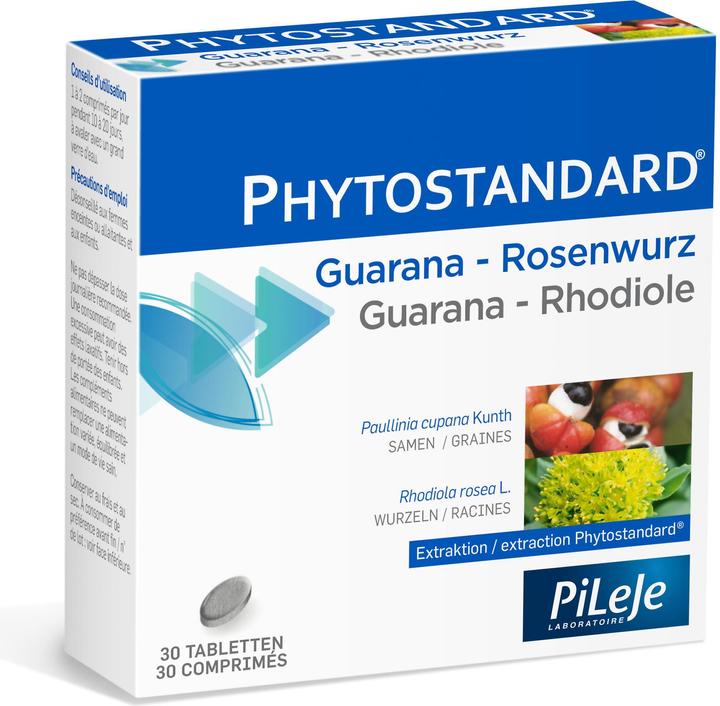 Produktbild Phytostandarts Guarana - Rosenwurz Tablette (30 Stück, Tabletten, 35 g)