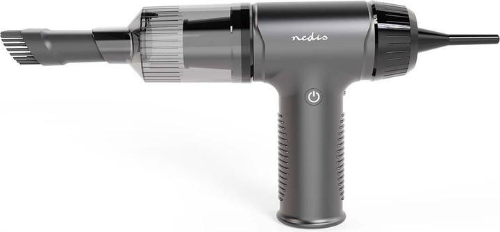 Produktbild Nedis Handstaubsauger | Luftgebläse | 90 W | Wiederaufladbar | Nass / Trocken | Li-Ion | Schwarz