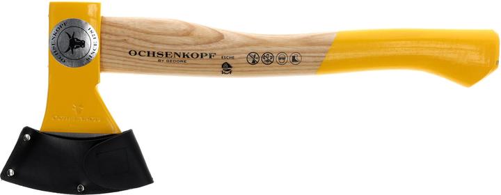 Actual product image Ochsenkopf Forestry Hatchet, Polished edge, Robust ash wood, 36cm, 0.9 kg