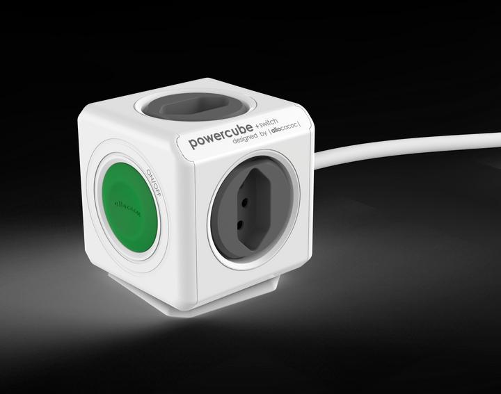 Produktbild Allocacoc PowerCube Extended + switch S+ (4 x, Typ 13, 1.50 m)