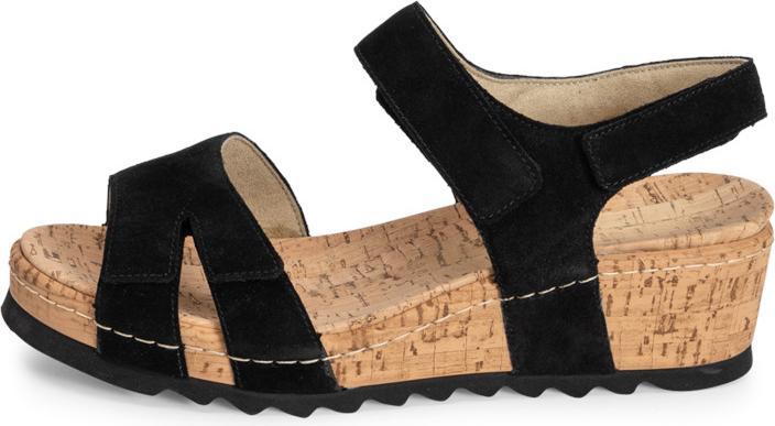 Actual product image Vitaform Sandaletten Damen Weite H Veloursleder (38)