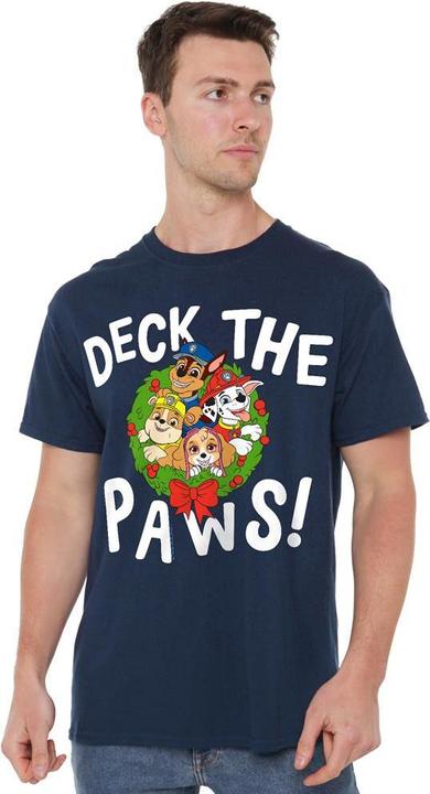 Image du produit Paw Patrol - T-shirt DECK THE PAWS - Homme (XXL)