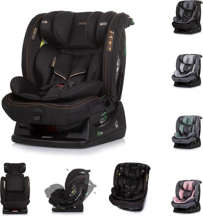Actual product image Chipolino Child seat i-Size Aviato (Reboarder, ECE R129/i-Size Standard)