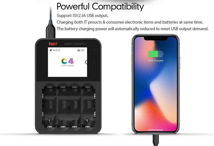 Produktbild Isdt C4 Smart AC Charger