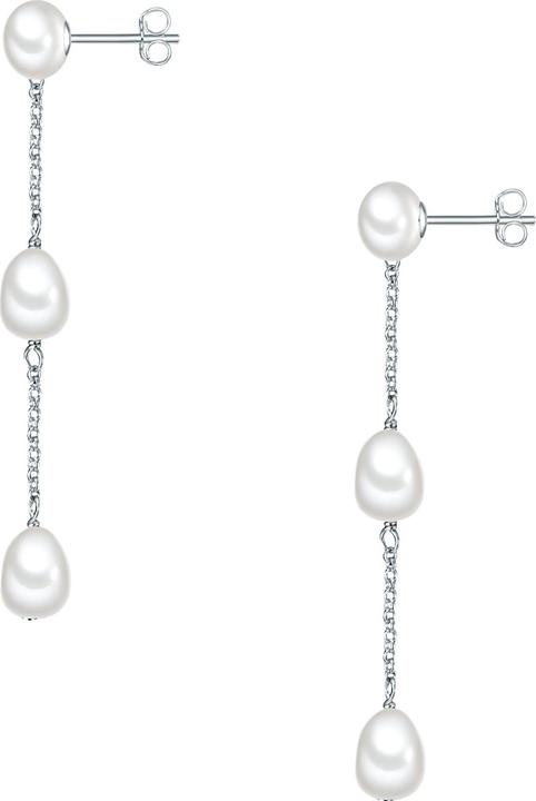 Actual product image Valero Pearls Ladies Sterling Silver Freshwater Cultured Pearls silver - 15036 (925 silver)