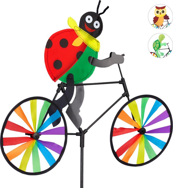 Actual product image Relaxdays Pinwheel Animals, Funny Design