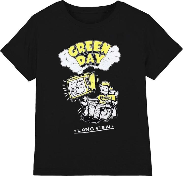 Green Day Longview Doodle TShirt