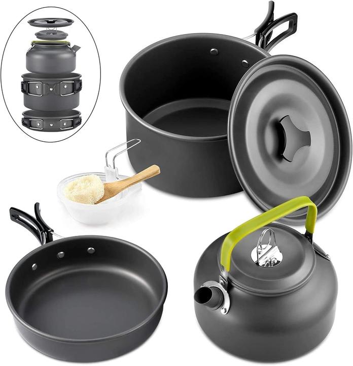 Queta Campinggeschirr-Set für 2-3 Personen