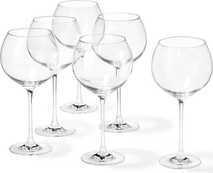 Leonardo Verre à Bourgogne Cheers 750ml (75 cl, 6 Verres, Verres à vin rouge, Verres à vin blanc)