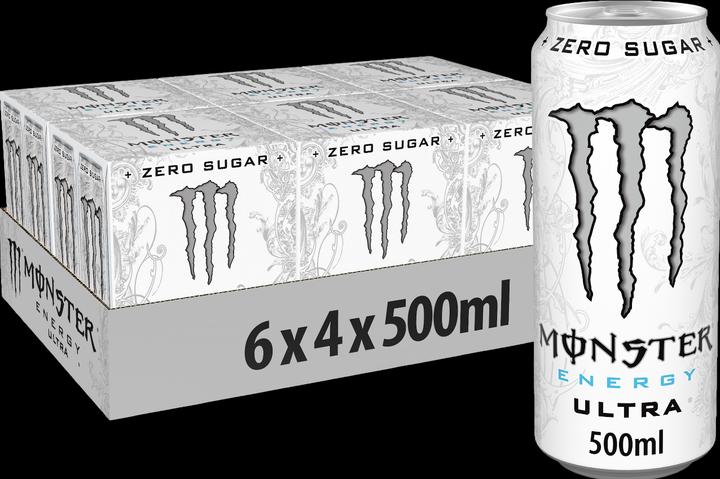 Actual product image Monster Energy Ultra White (24 x 50 cl)