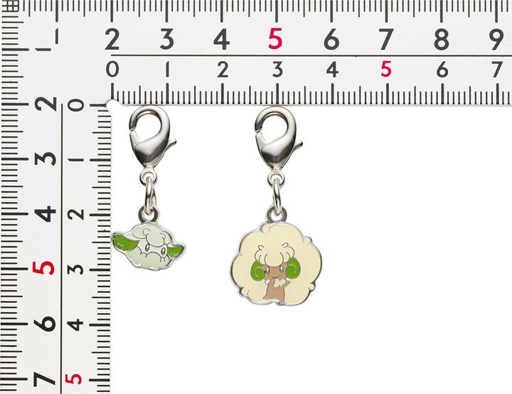 Produktbild Pokémon Pokemon Center - Cottonee, Whimsicott Schlüsselanhänger - 2 Stück