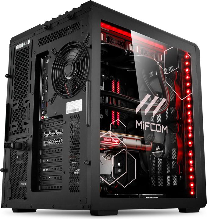 Produktbild Mifcom Battlebox Titan Xp (Intel Core i7-8700K, 32 GB, 500 GB, Titan Xp)