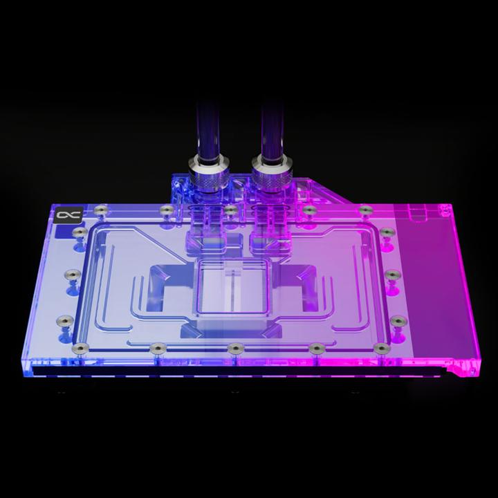 Actual product image Alphacool Ice Block Aurora Geforce RTX 4090 GameRock + Phantom with Backplate