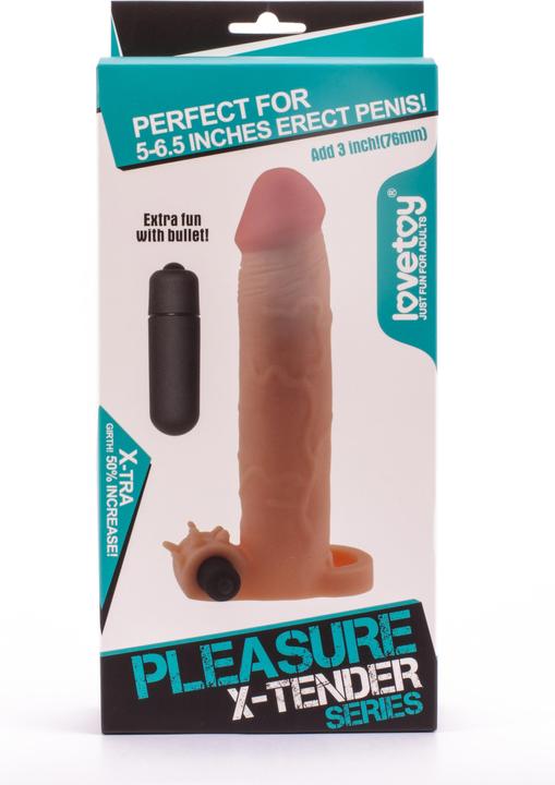 Produktbild Lovetoy Pleasure X-Tender Vibrierende Penishülse 5