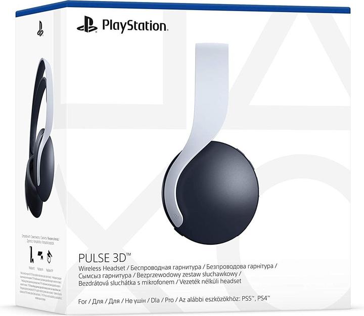 Immagine prodotto Sony PULSE-3D-Wireless-Headset - White (Senza fili, Cablato)